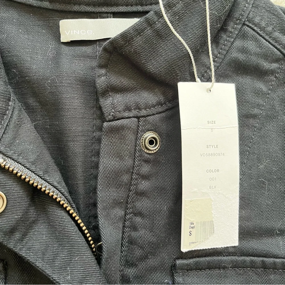 VINCE NWT UTILITY JACKET SIZE SMALL EFFORTLESS MINIMALIST MODERN CASUAL_3